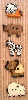 BC64 - Safari Animals - 2 left